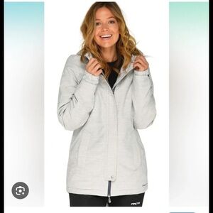 Arctix Women's Gondola Insulated Winter Jacket Pearl Grey Melange - Regular